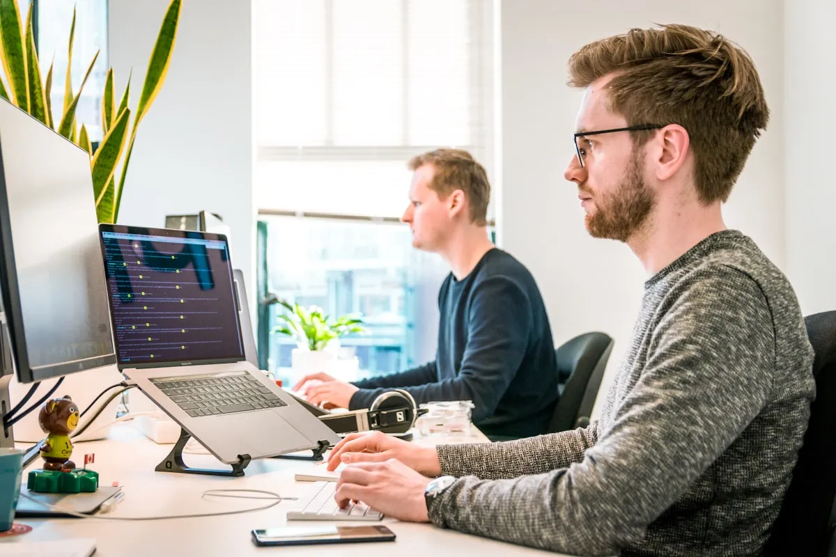 Professional Shopify web designer working on a custom ecommerce store for a London retailer