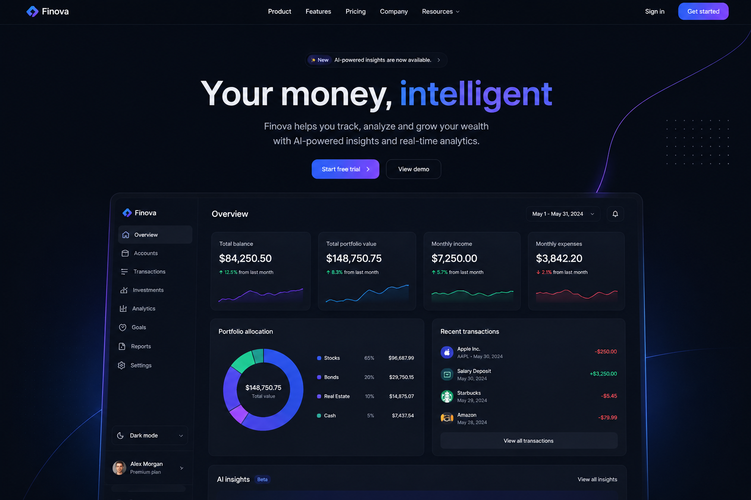 Digital & Agency — web design project 2